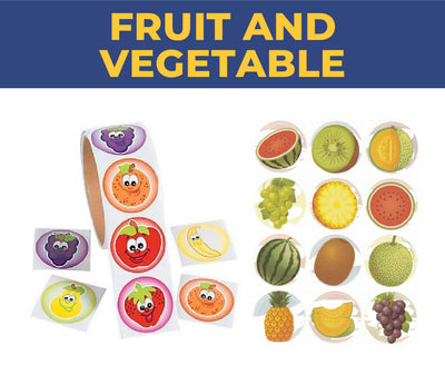 Fruit and Vegetable Stickers