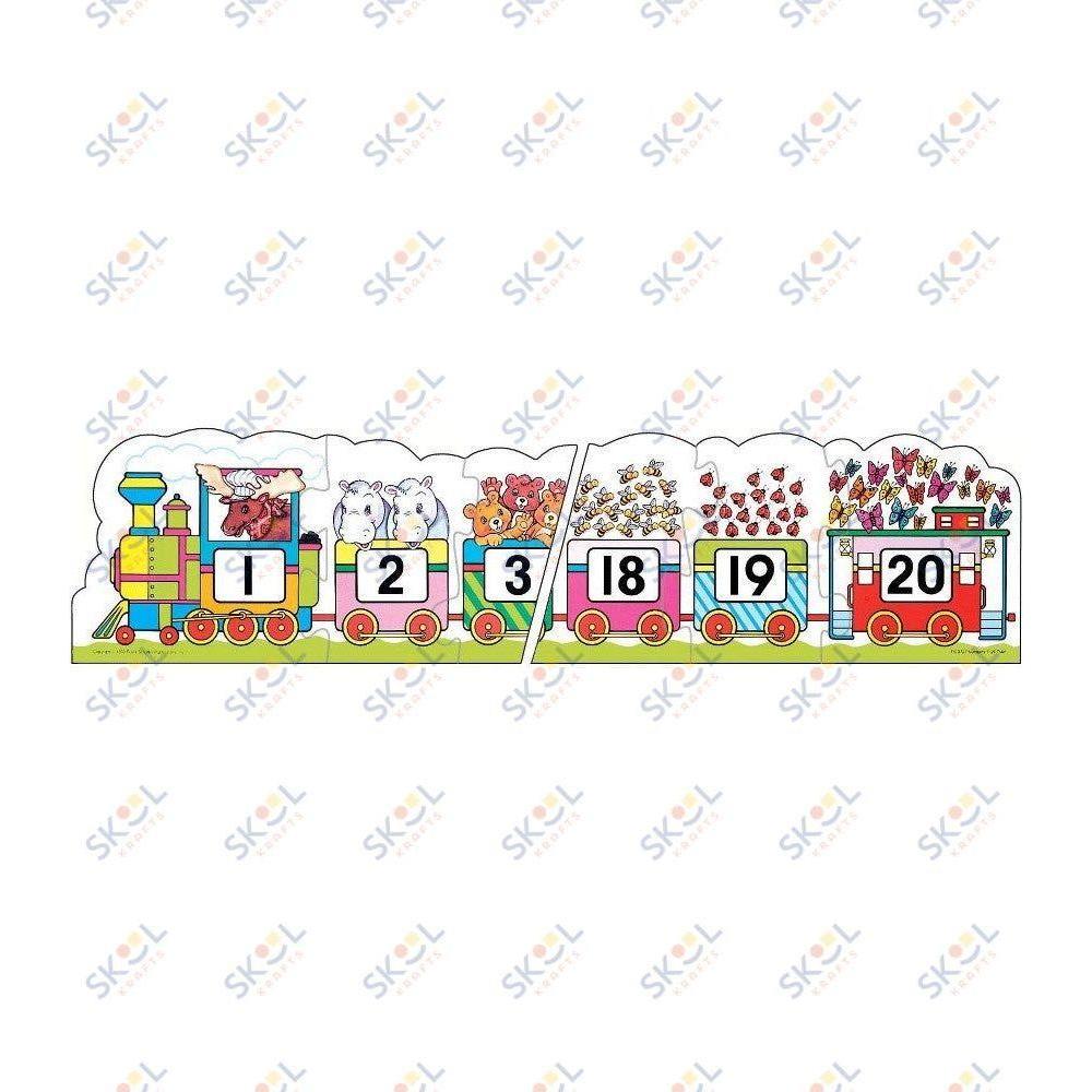 Number Train Floor Puzzle
