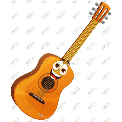 Cartoon guitar CENTERPIECE 24x28
