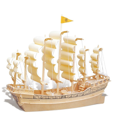 3D Puzzles Ancient Sailboat