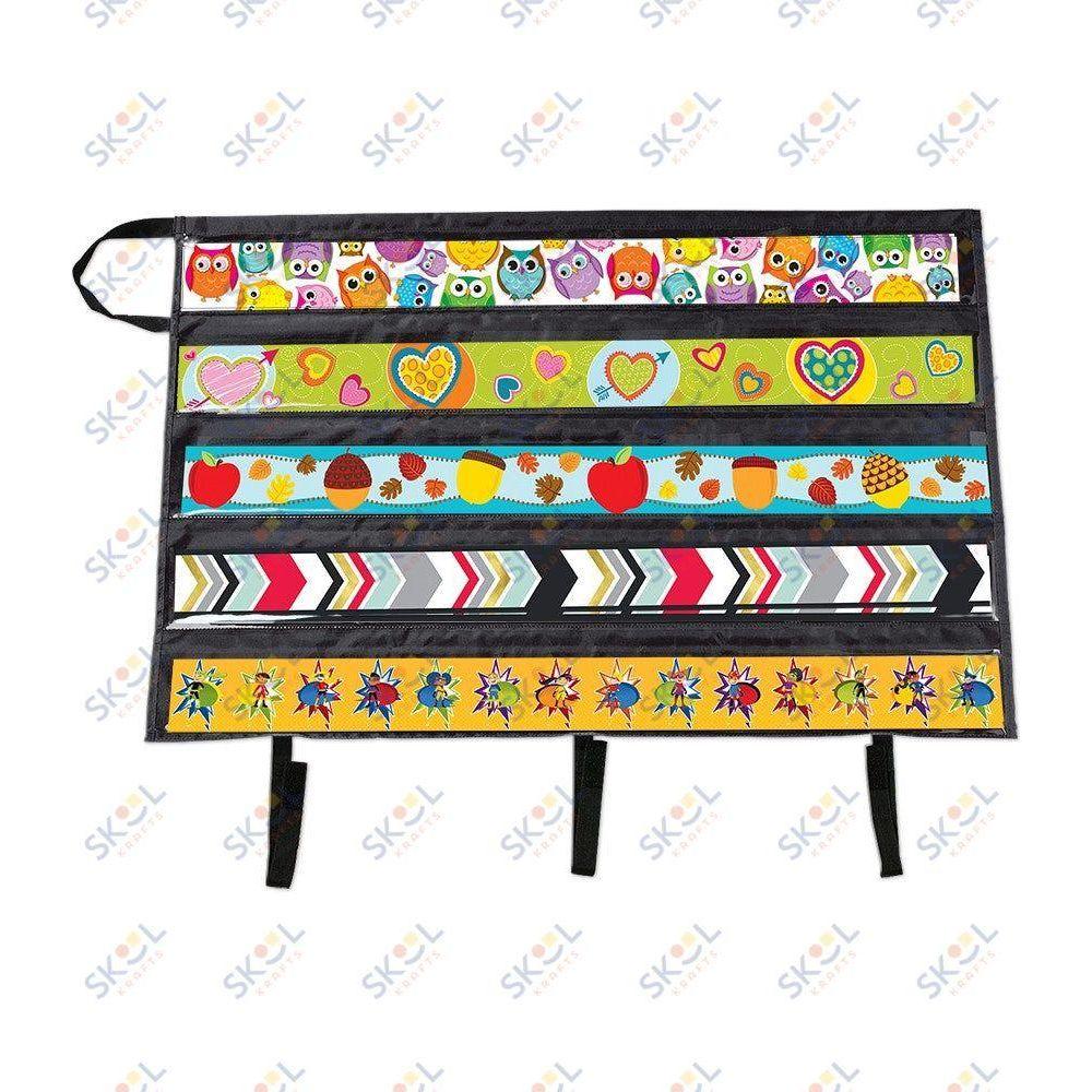 Border Storage: Black Pocket Chart Storage