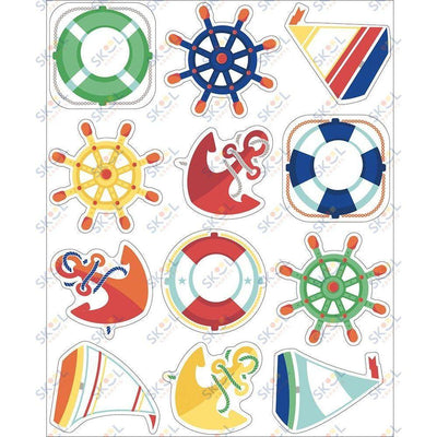 Ship Stickers 6/sheets