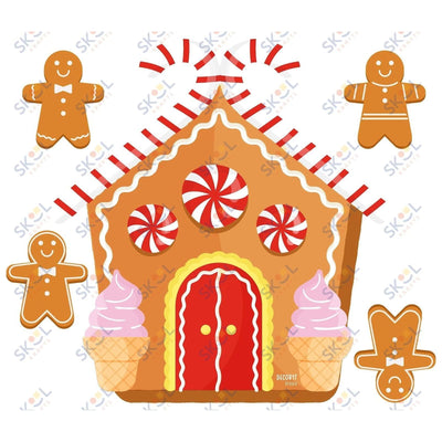 Gingerbread house CENTERPIECE 24x28