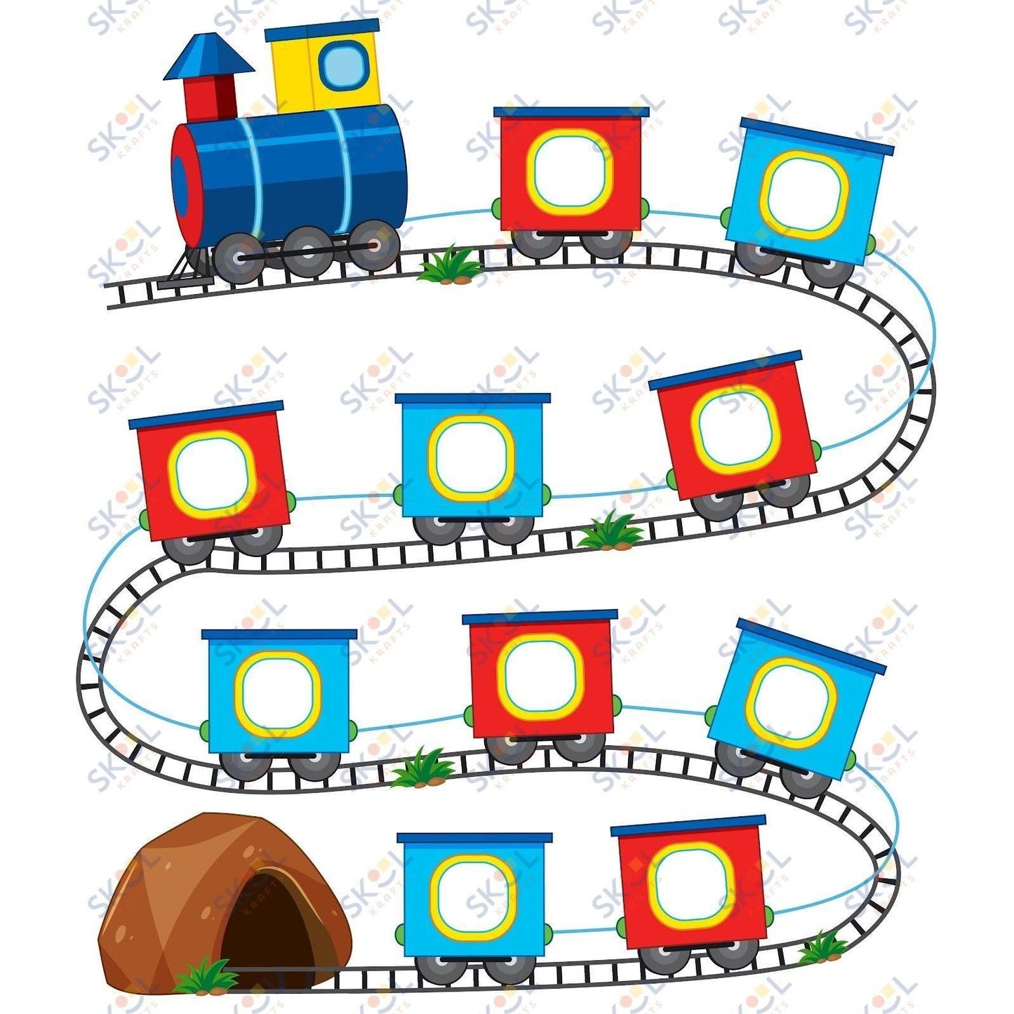 train 2 centerpiece 24x28