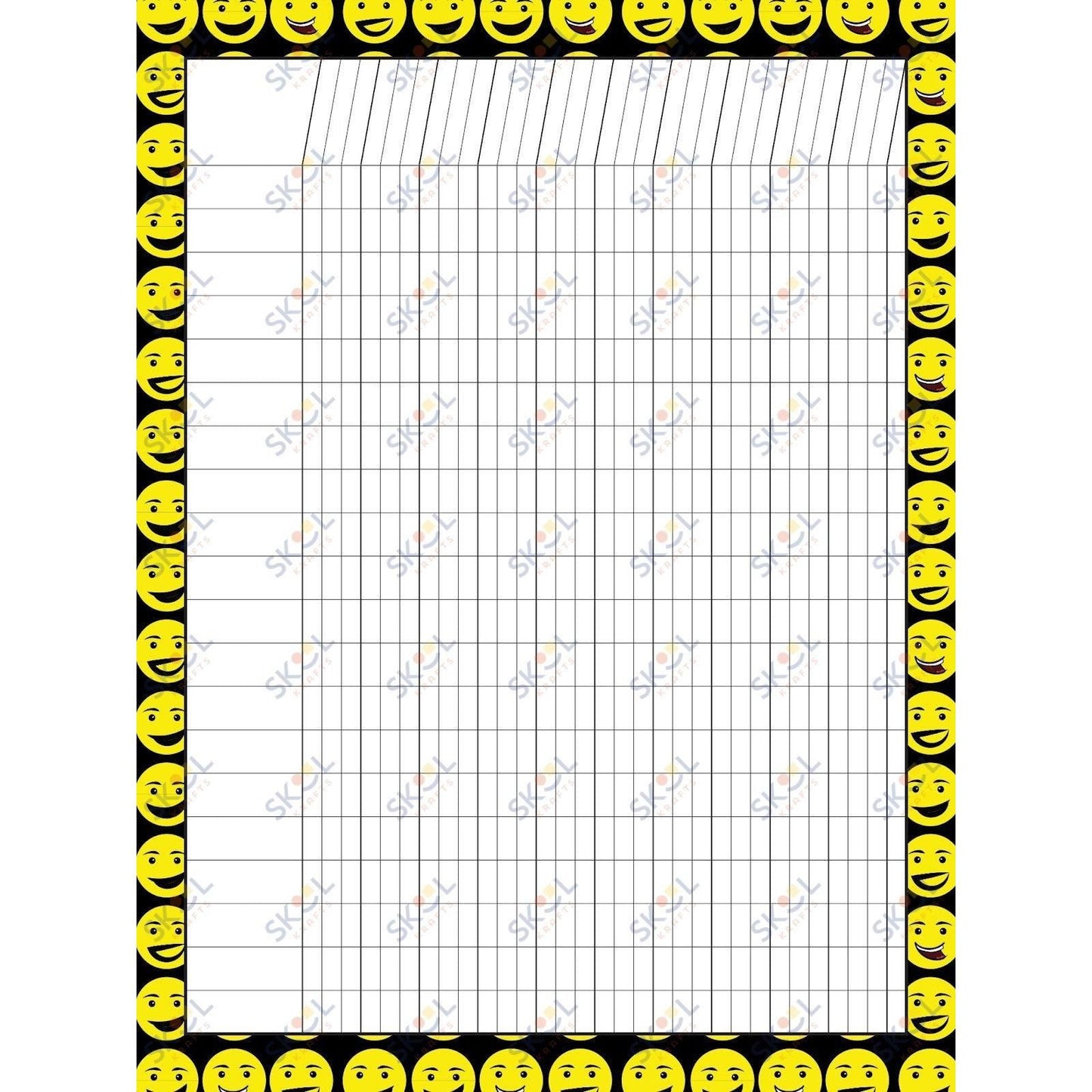 Class Incentive Charts - smileys (18x24-inch)