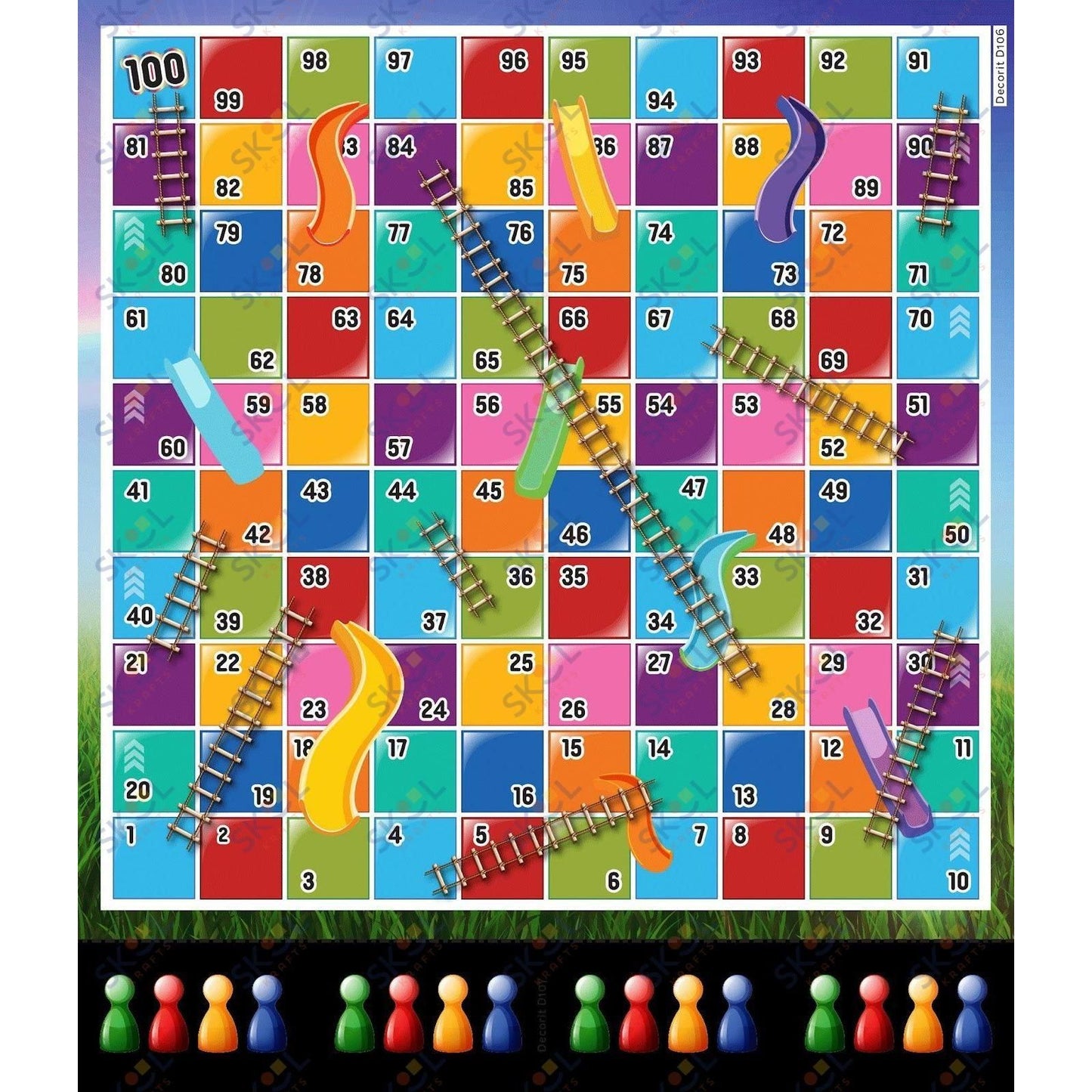 Chutes & Ladders (24x28)