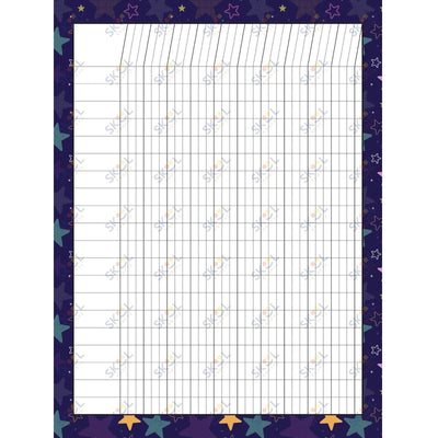 Class Incentive Charts - stars (18x24-inch)