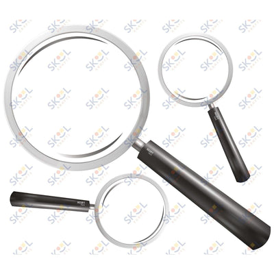 Magnifying glass CENTERPIECE 24x28