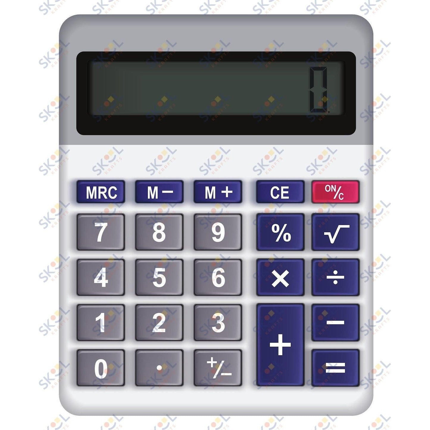 calculator centerpiece 24x28