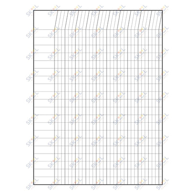 Class Incentive Charts - blank/plain english direction (18x24-inch)