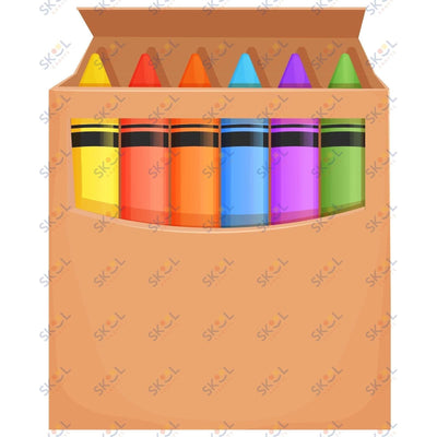 crayon box centerpiece 2 24x28