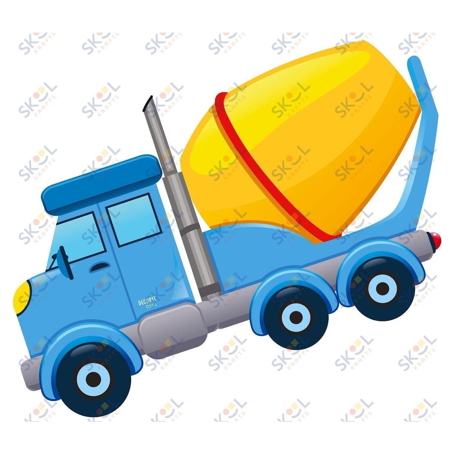 Cement Truck CENTERPIECE 24x28