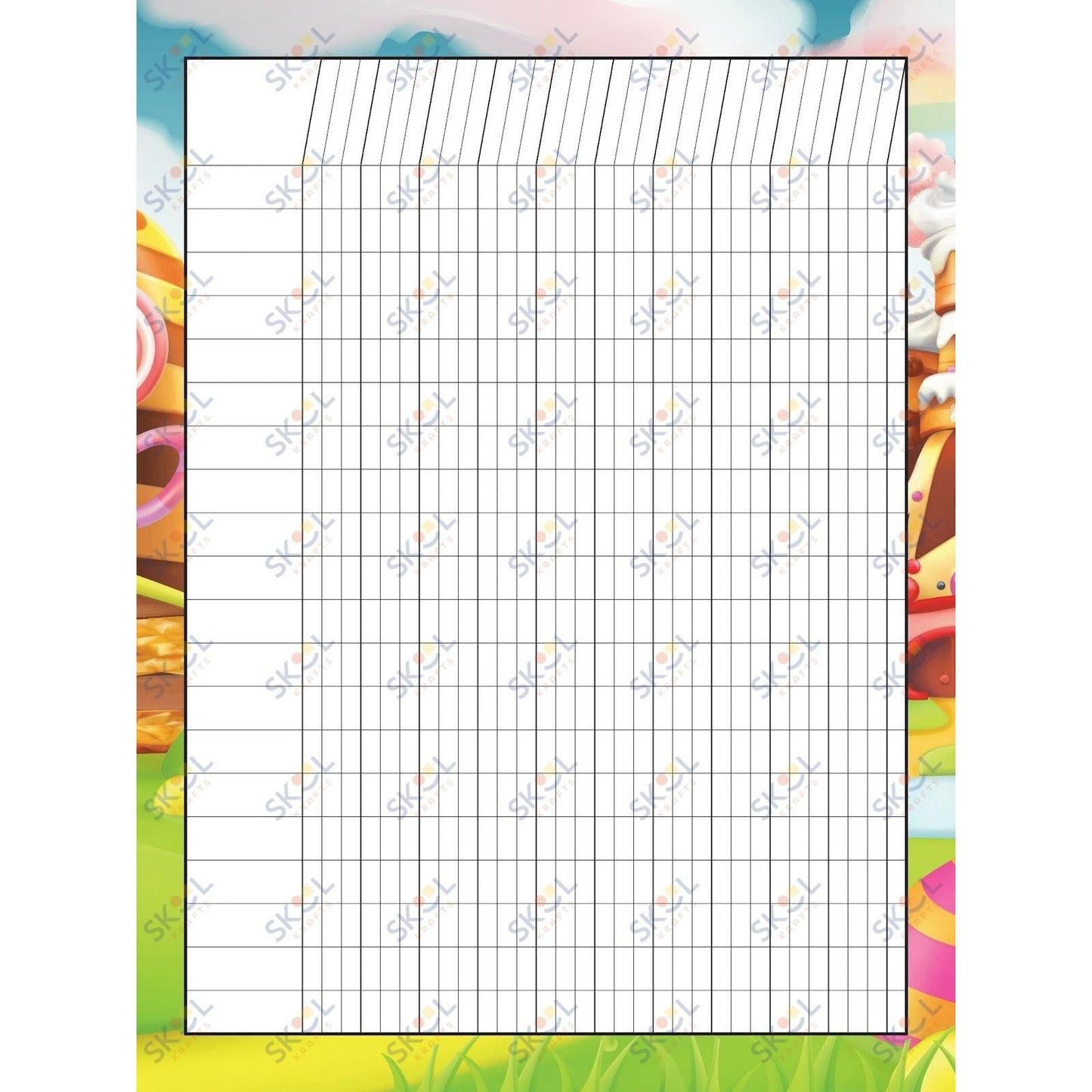 Class Incentive Charts - candyland (18x24-inch)
