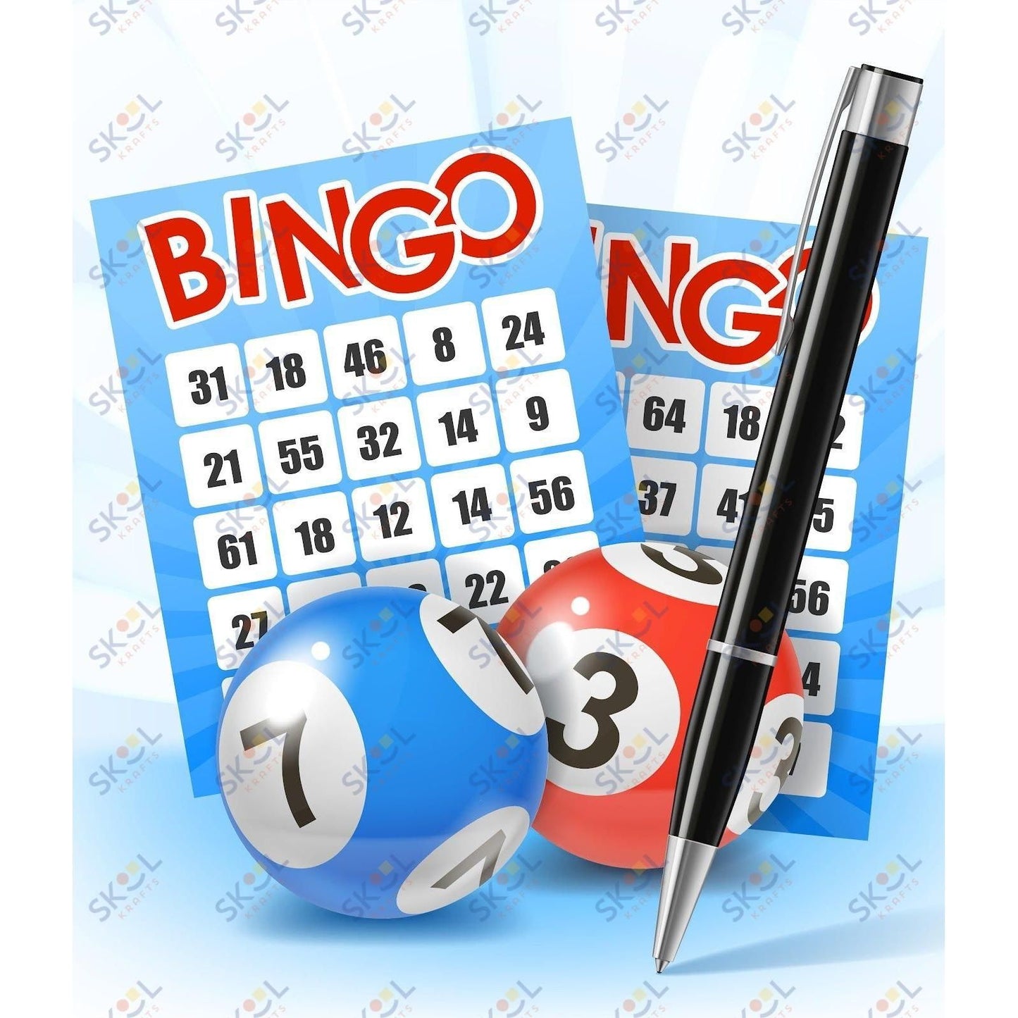 bingo centerpiece 24x28