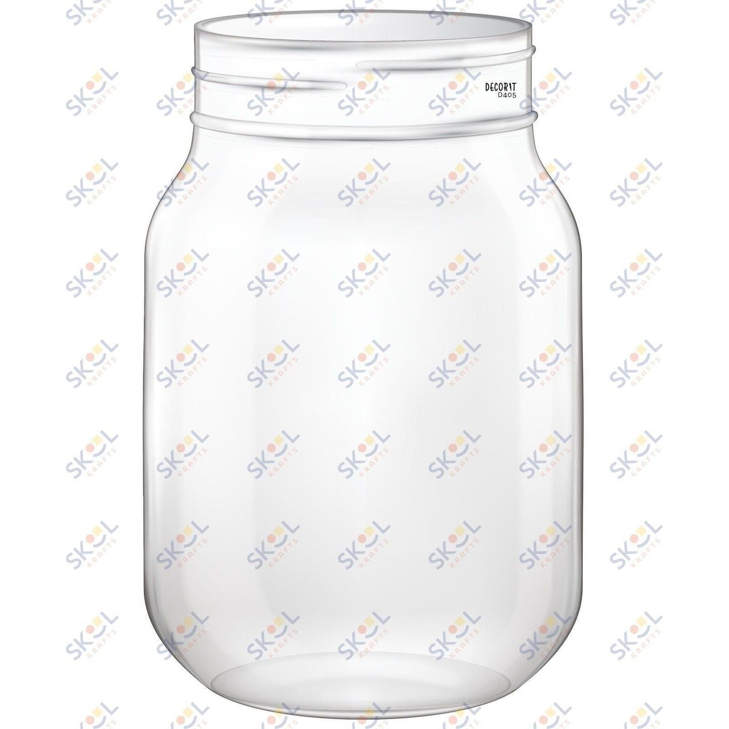Clear jar CENTERPIECE 24x28