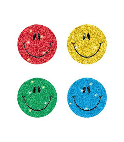 Smiley Face Multi Color Stickers 440/stickers 3/8"