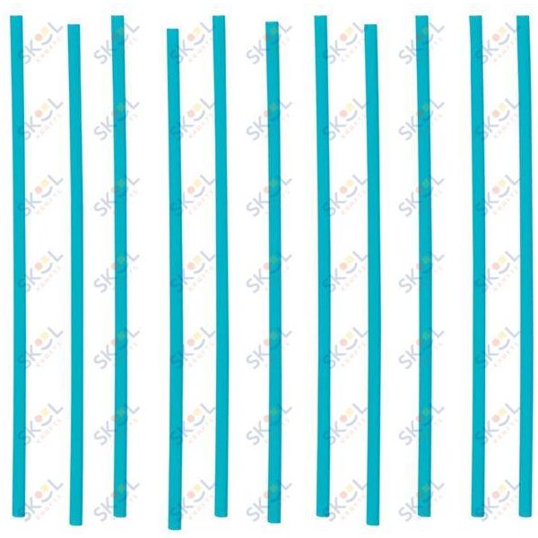 Blue 5" sip Straws 1000/pk