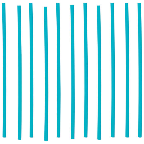 Blue 5" sip Straws 1000/pk