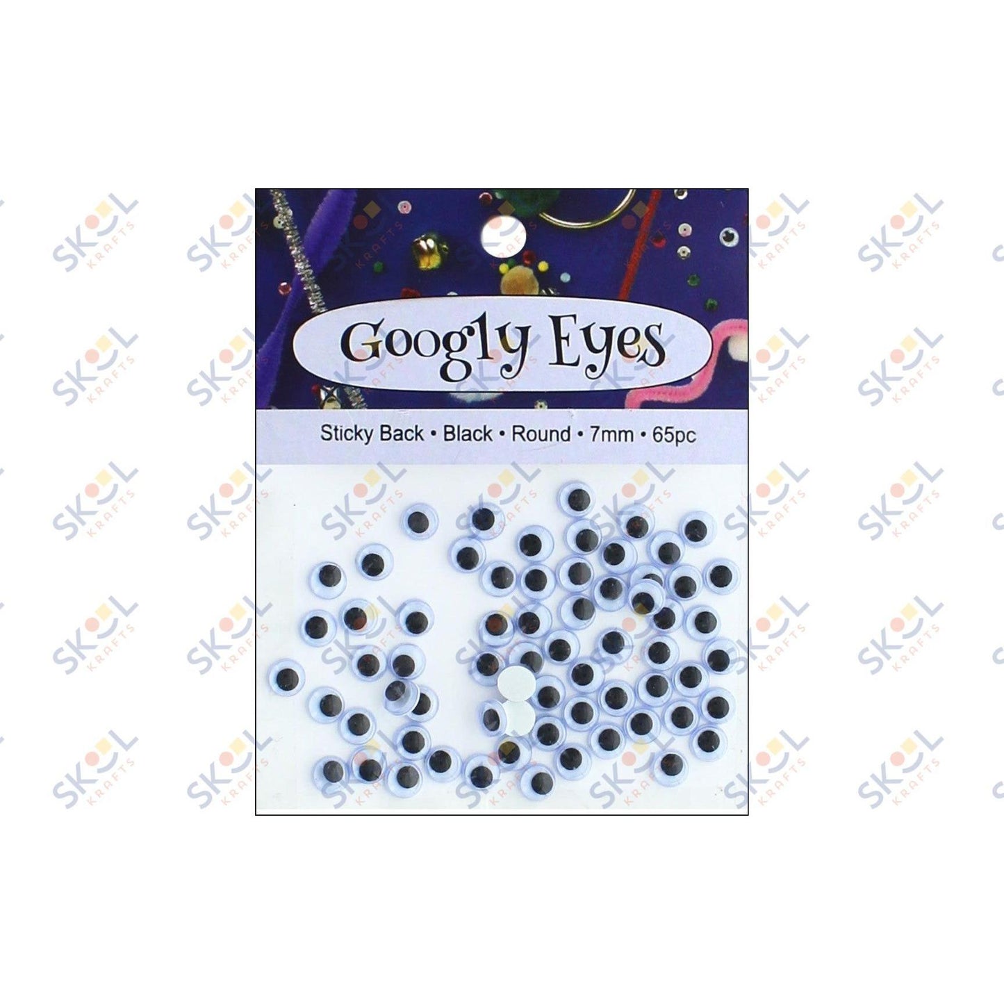 Paste On Movable Eyes