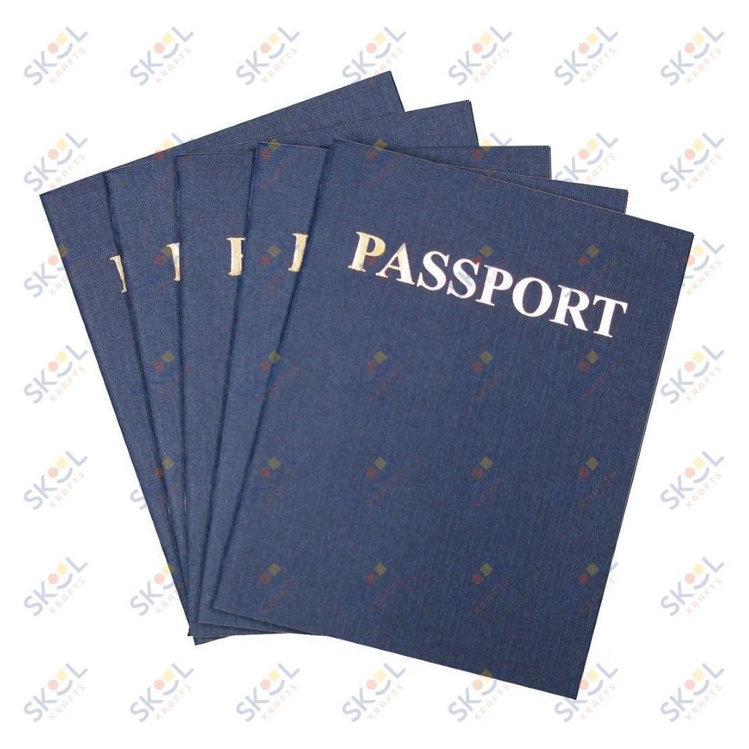 Passport Books (Blank Pages) (12pk)