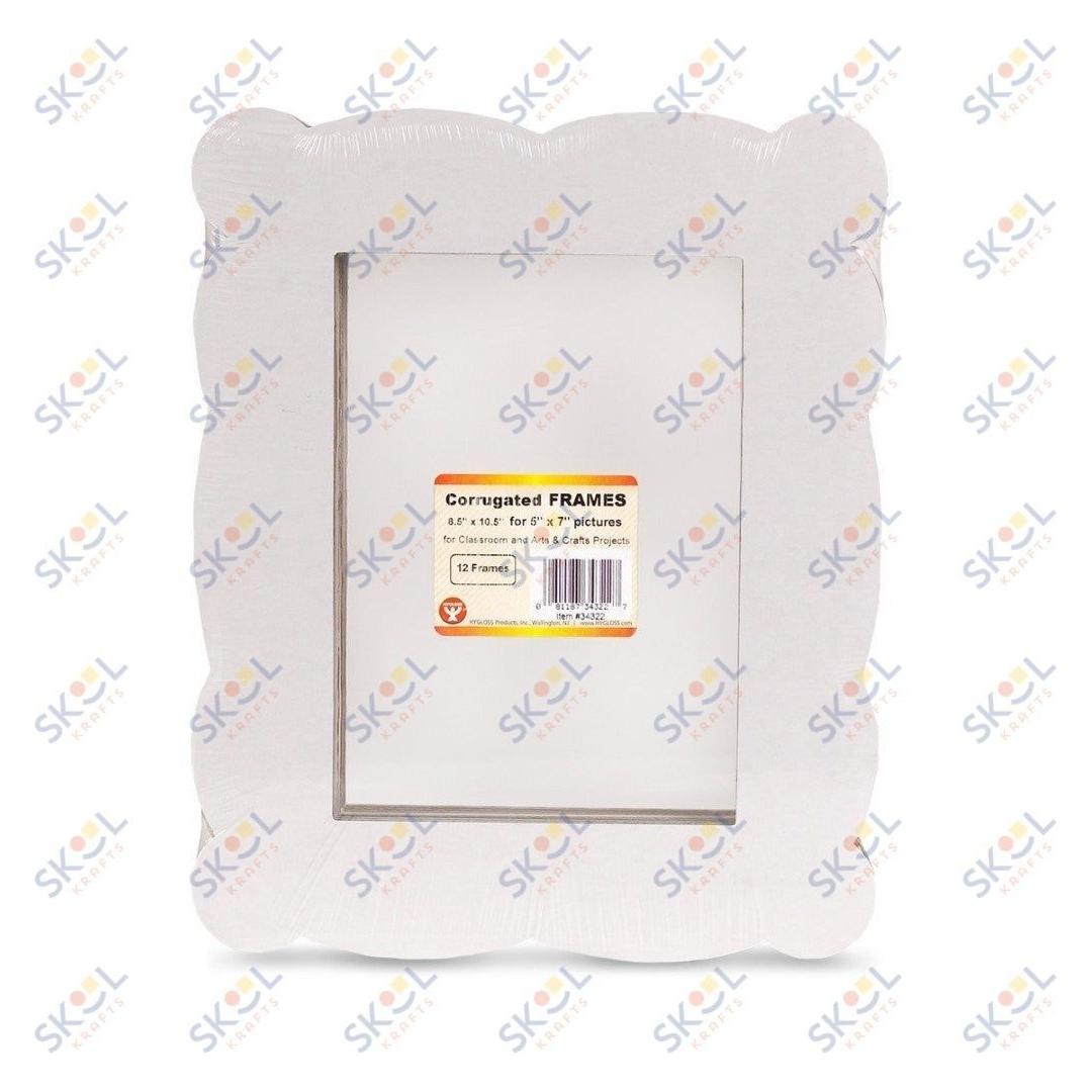 Corrugated Fancy Frames (Fits 5" x 7", 12)