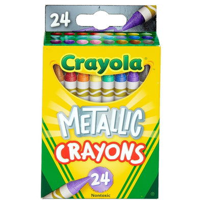 Metallic Crayons 24/pk