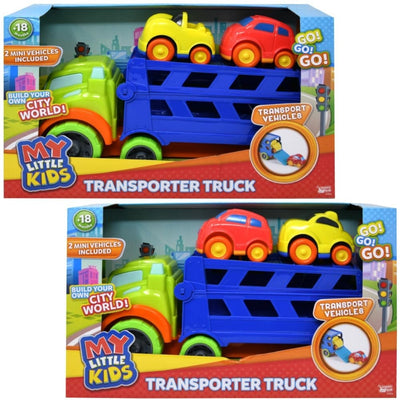 Transporter Truck For Kids 15.5" x 5" x 9"