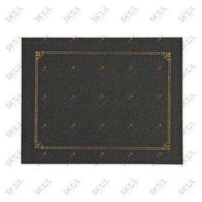 Certificate Covers Black 8.5" x 11" 6/pk