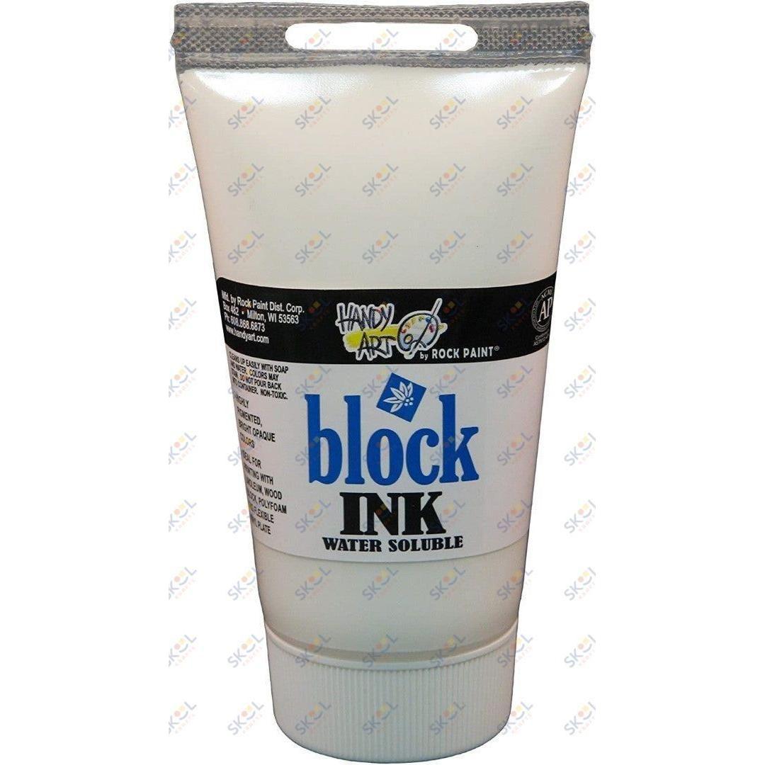 Block Ink White 2.5oz
