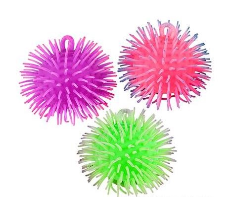 Tri-color Puffer Ball 5"