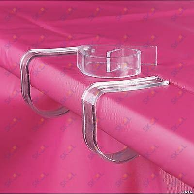 Plastic Tablecloth Clips 72/pk