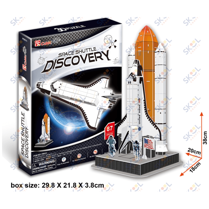 Space Shuttle Discovery 3D Puzzle 87/pcs
