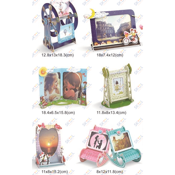 Photo Frame 1 Part Magic-Puzzle 3D Puzzle 88/pcs