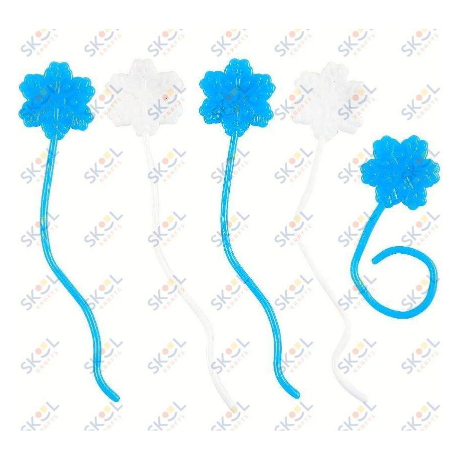 Sticky Vinyl Snowflakes 72/pk