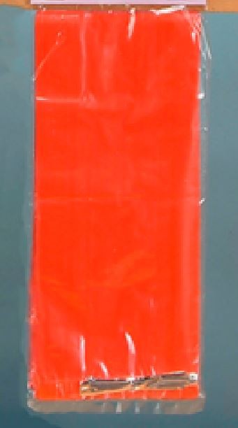 Cello Bags (4" x 9" x 2", 48 Pack) Red