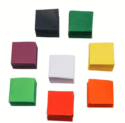 Mini Tissue Paper Squares Assorted 5000/pcs 1.5"