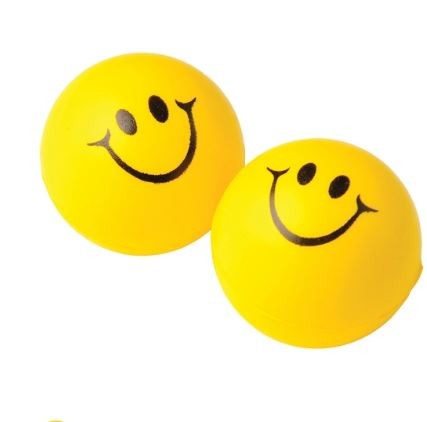 Smile Squeeze Balls (12/pk)