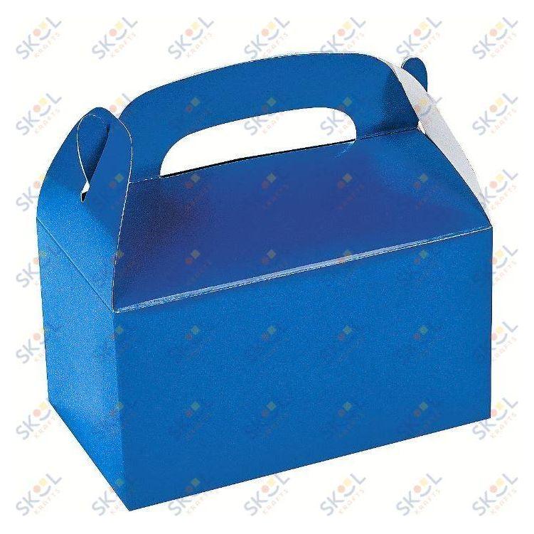 Treat Boxes Blue 6.25" 12/pk