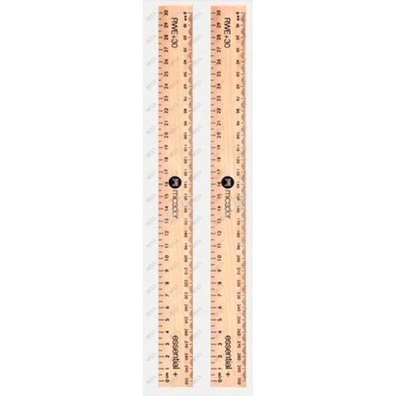 Wooden Rulers 2/pk