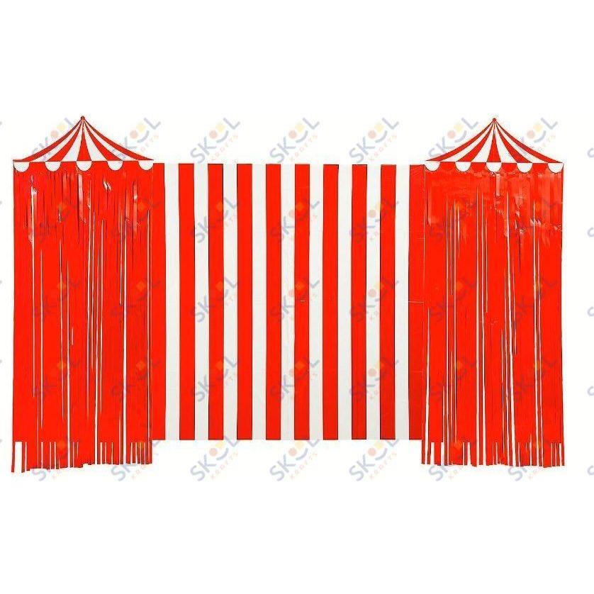 Carnival Backdrop Banner 12 ft. x 7 ft. 6" - 1 set