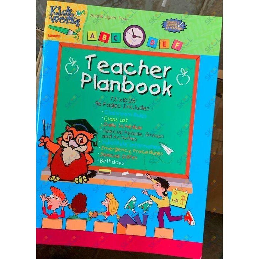 Teachers Plan Book