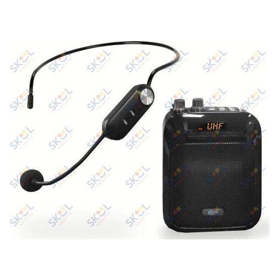 Rechargeable Speaker With Wireless Headset Microphone