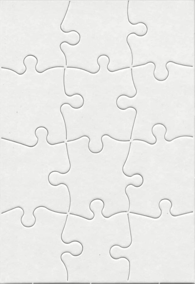 DIY Puzzle 5.5" x 8" 12/pcs 24/pk