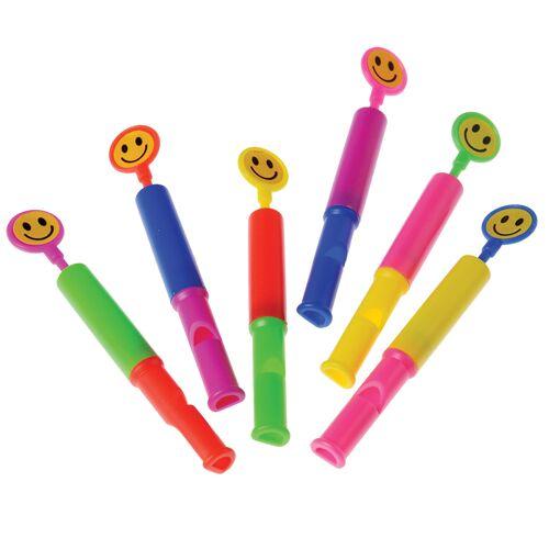 Smile Face Slide Whistles 24/pk