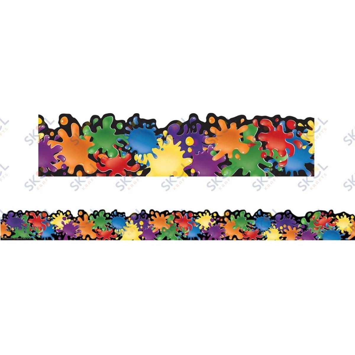 Extra Wide Die Cut Deco Border 3 1/4" x 37" 12/pk