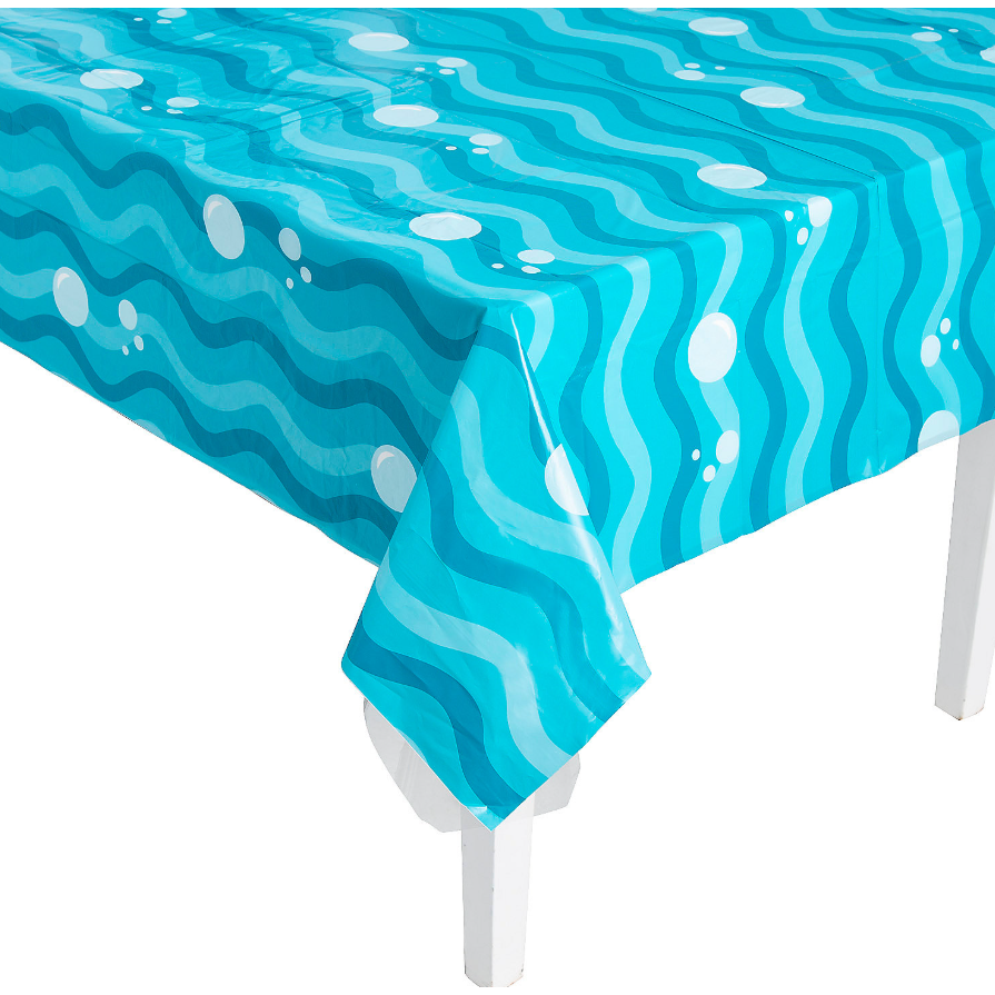 Under The Sea Plastic Tablecloth 54" x 108" 1/pc