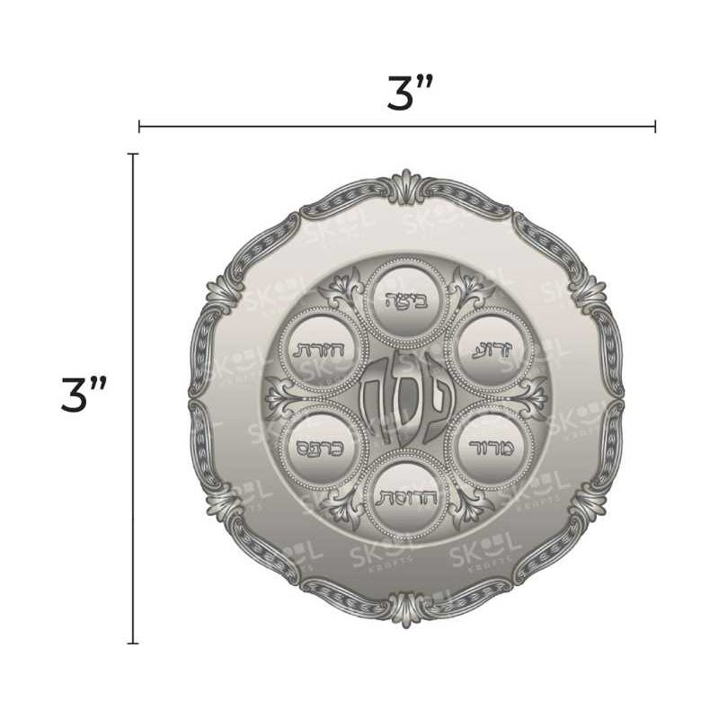 Seder Plate cutout 3" 20/pk