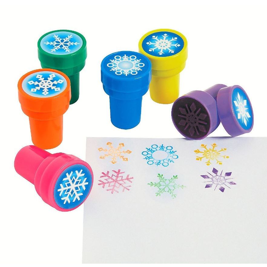 Snowflake Stampers 6/pk