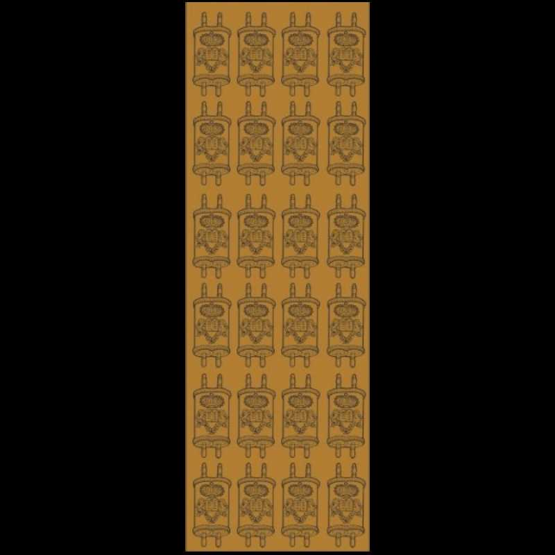 Stickers Gold Torah small