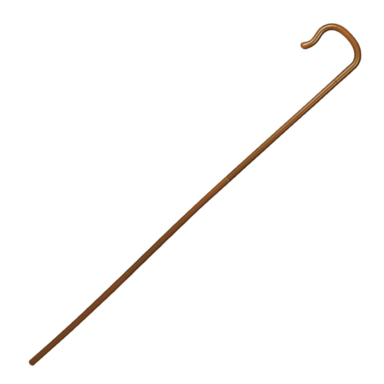 Plastic Shepherd’s Cane 64"
